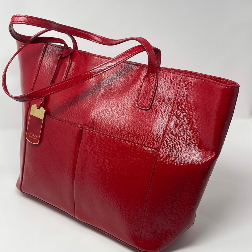 RALPH LAUREN TATE CLASSIC TOTE